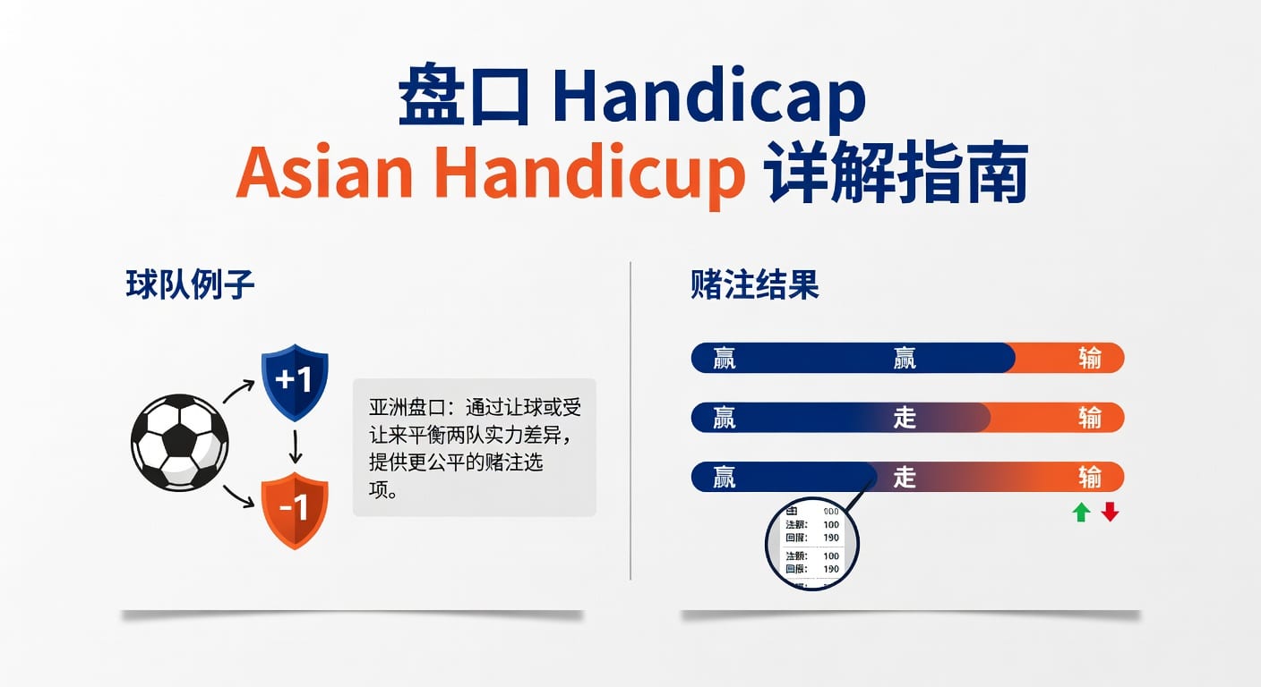 盘口 handicap 深度解析：亚洲盘口（Asian Handicap）实战技巧