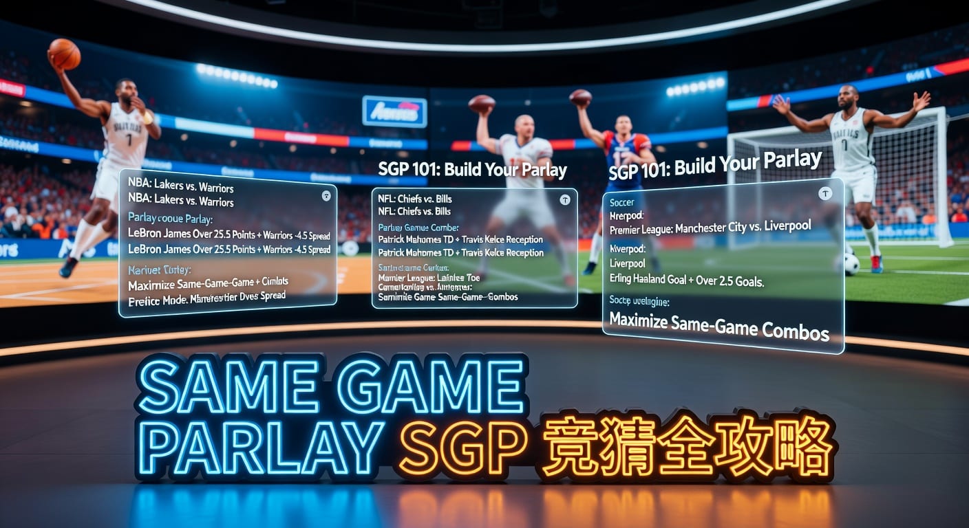 Same Game Parlay SGP：资深玩家解析高胜率投注组合构建