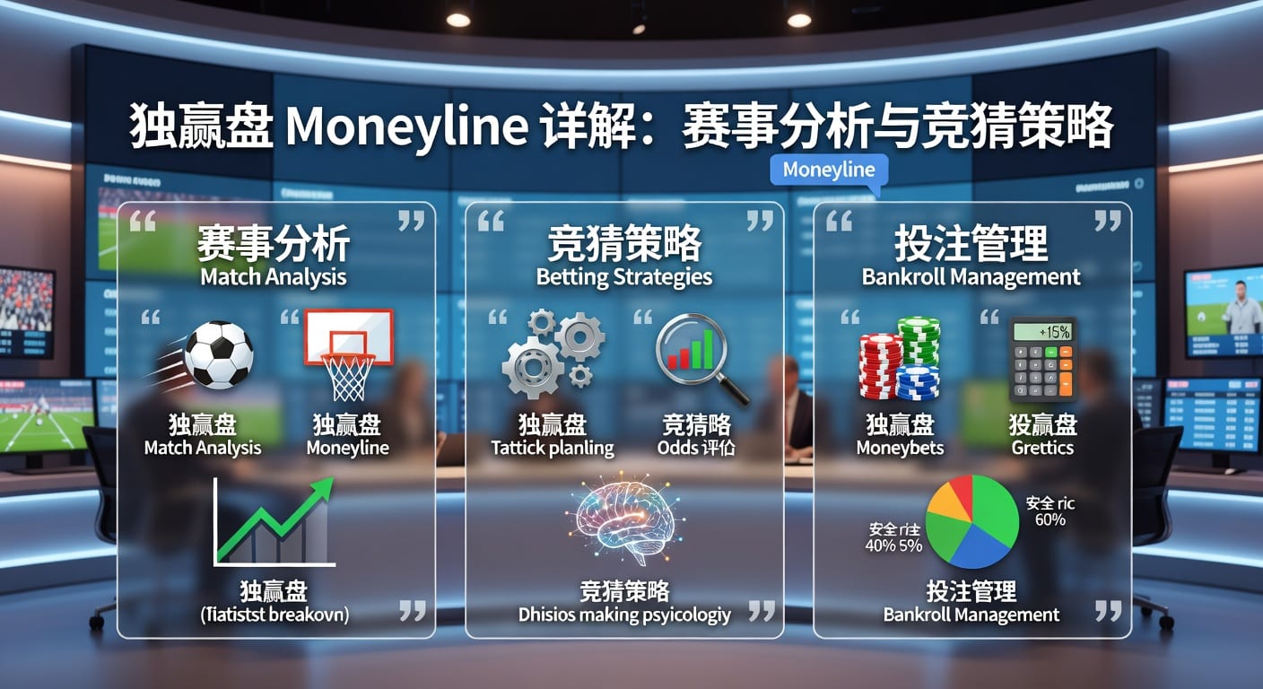 独赢盘 moneyline：投注技巧与判断